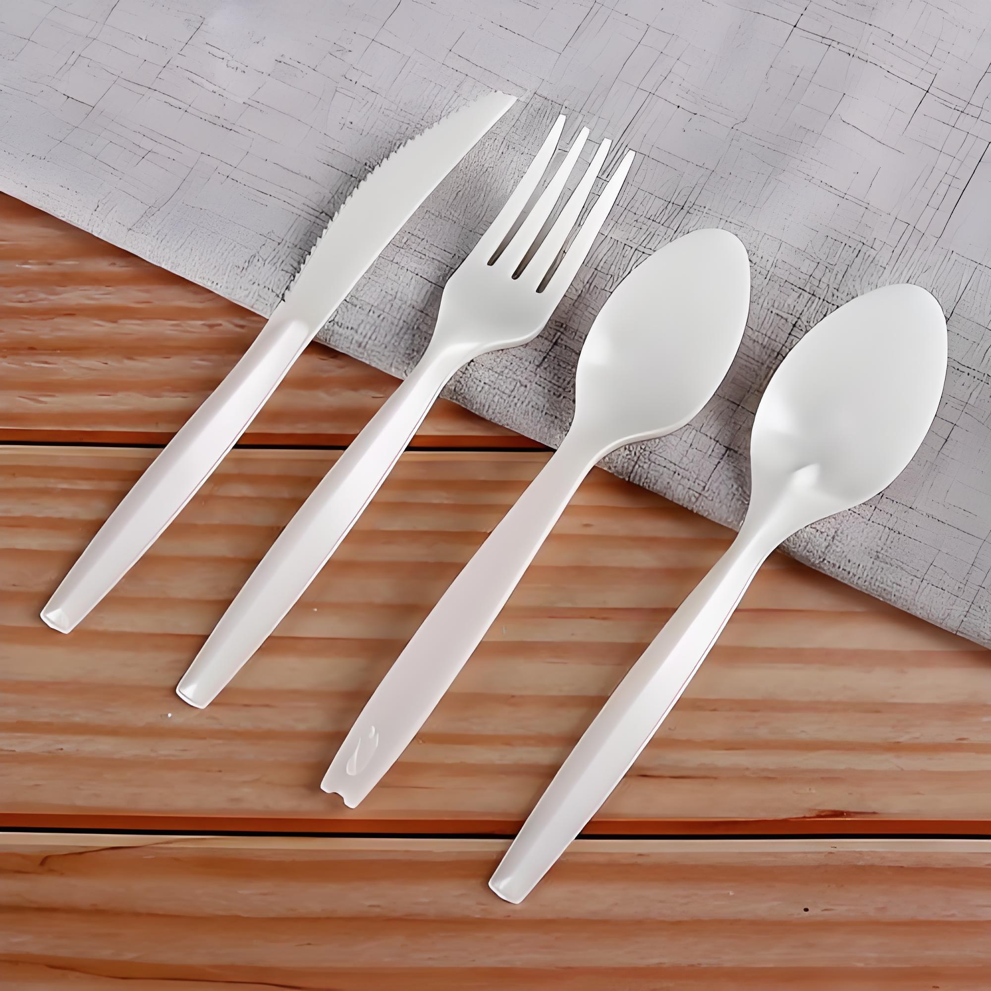2.5克普通叉子 (1000个 大包装 黑/白)  2.5g Standard Fork (1000 pcs / Jumbo pack)